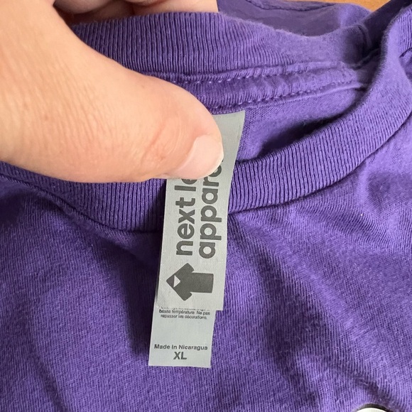 Tostitos Graphic T-Shirt Purple Short Sleeve XL Unisex - Picture 3 of 5